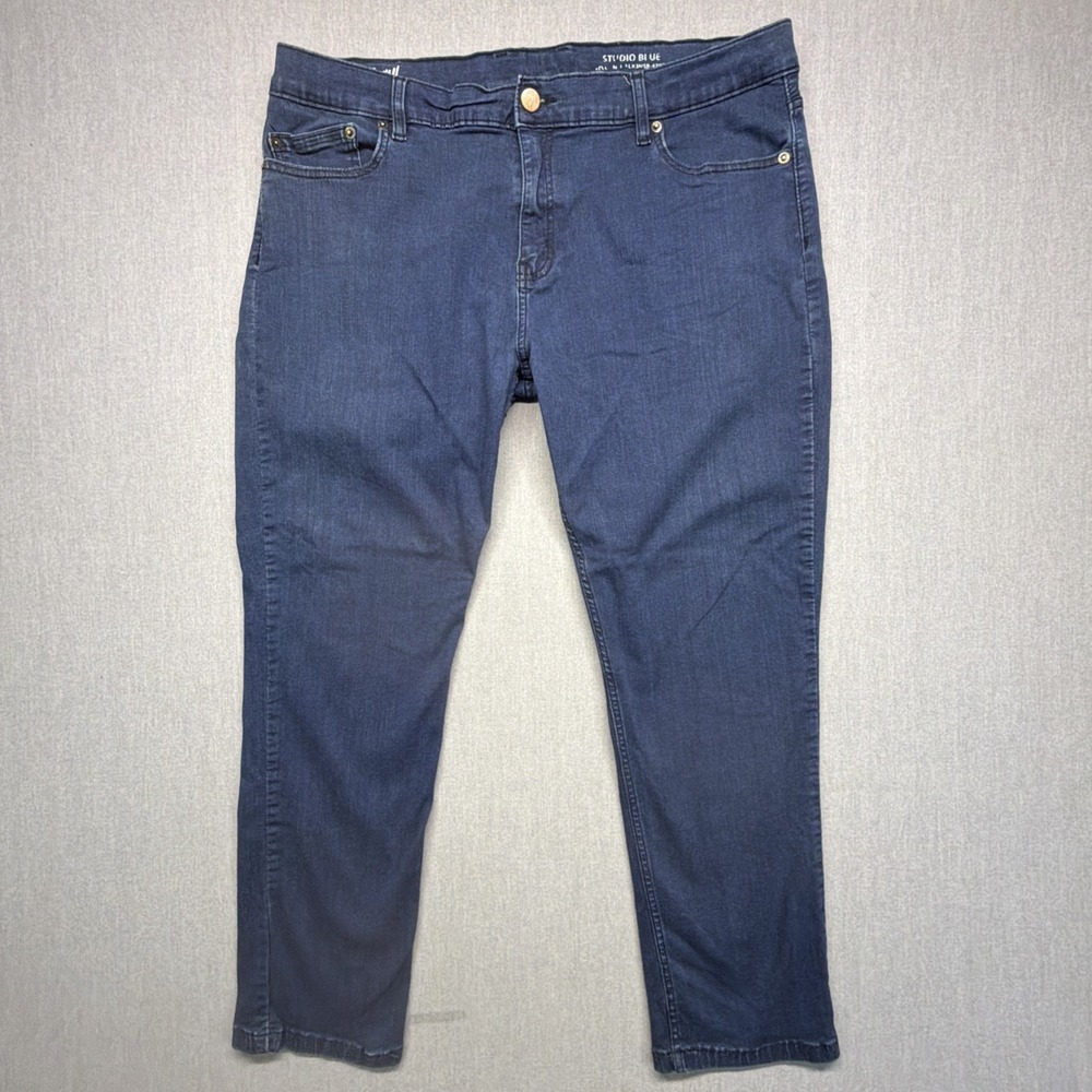 Mugsy Studio Blues FLX3NSB Straight Jeans Mens Size 42x30 (Fits 40x29)
